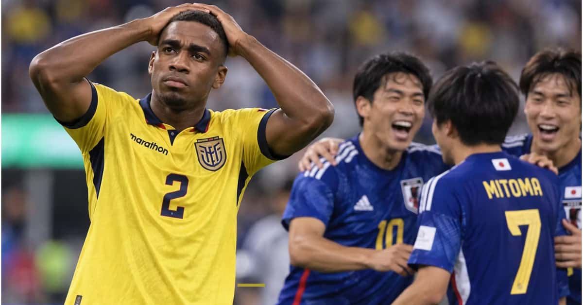Felix Torres en la Tri frente a Japón