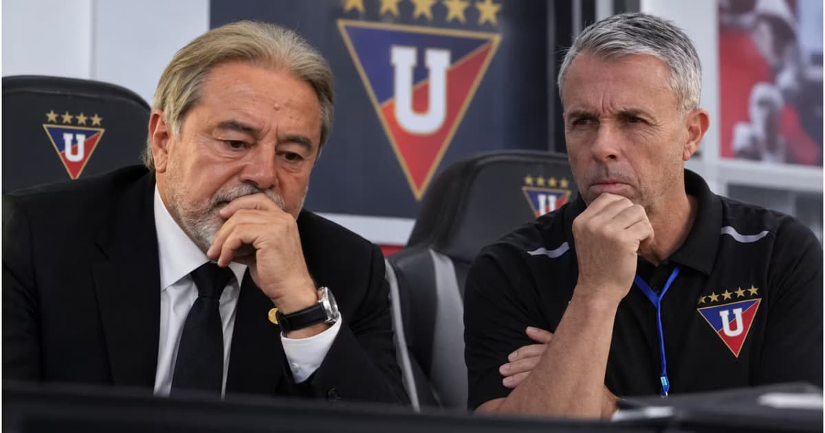 Gustavo Álvarez e Isaac Alvarez preocupados