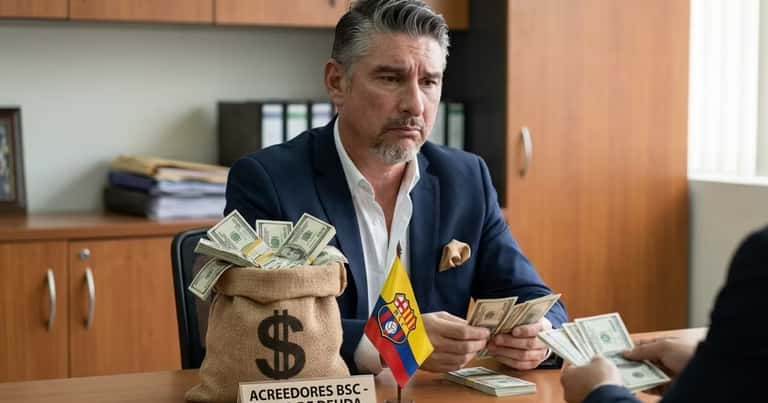 Barcelona SC tendría que pagar USD 10,6 millones al año para eliminar su deuda en cinco años