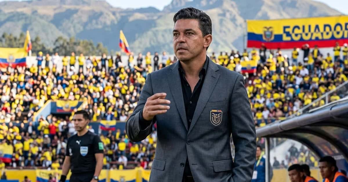 Marcelo Gallardo como DT de Ecuador