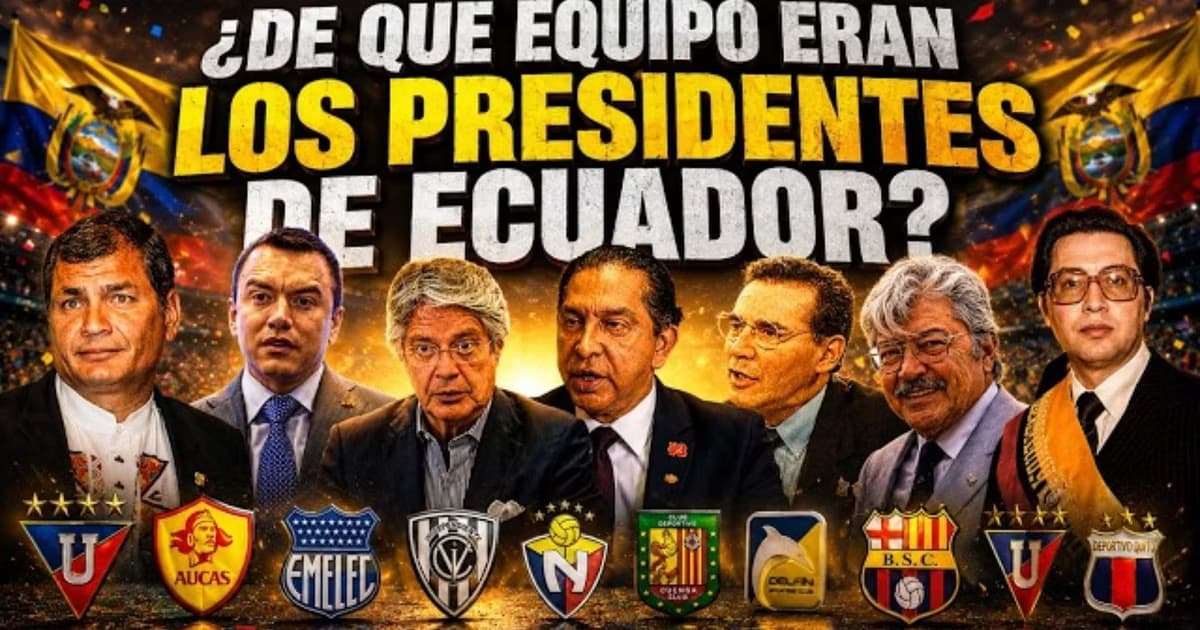 Los presidentes de Ecuador y sus equipos