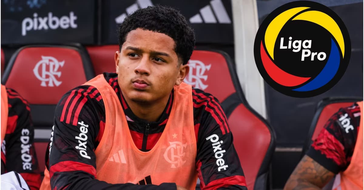 Anthony Valencia podría llegar cedido a un equipo de la LigaPro por su falta de minutos en Flamengo