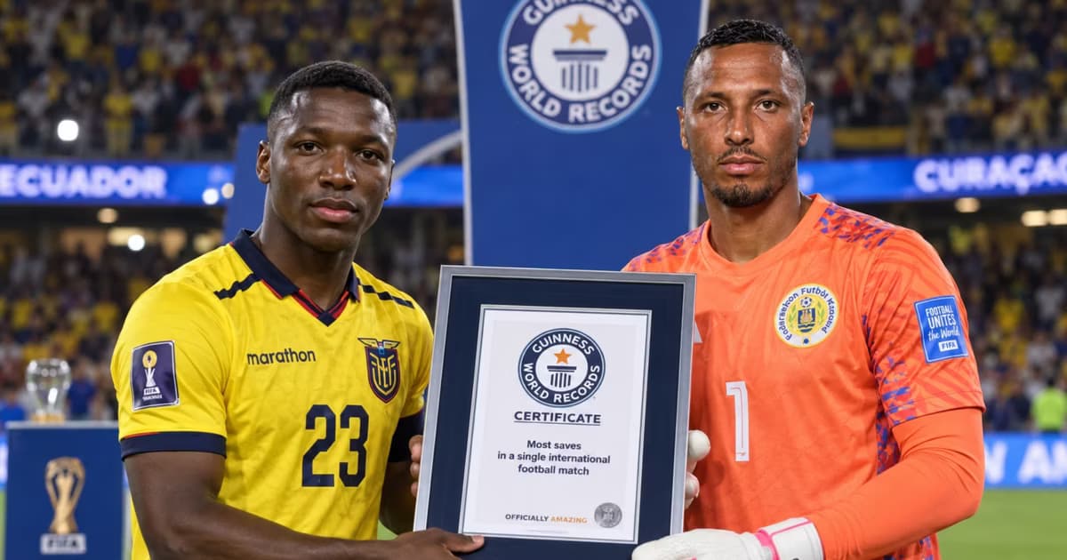 Moisés Caicedo le da un récord Guinness a Eloy Room