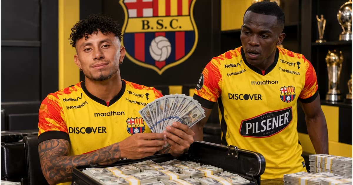 Joao Rojas y Jhonny Quiñónez en BSC