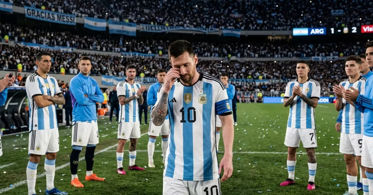 Lionel Messi se retira de la selección argentina