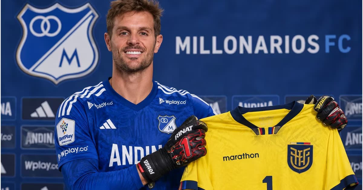 Javier Burrai con la camiseta 1 de la TRI