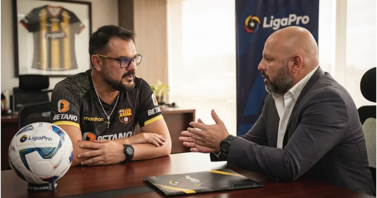 Pablo Trobbiani con Miguel Angel Loor