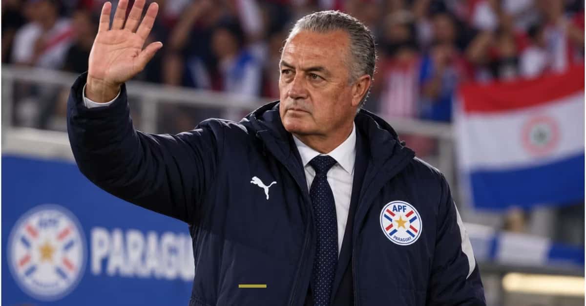 Gustavo Alfaro como DT de la selección de Paraguay