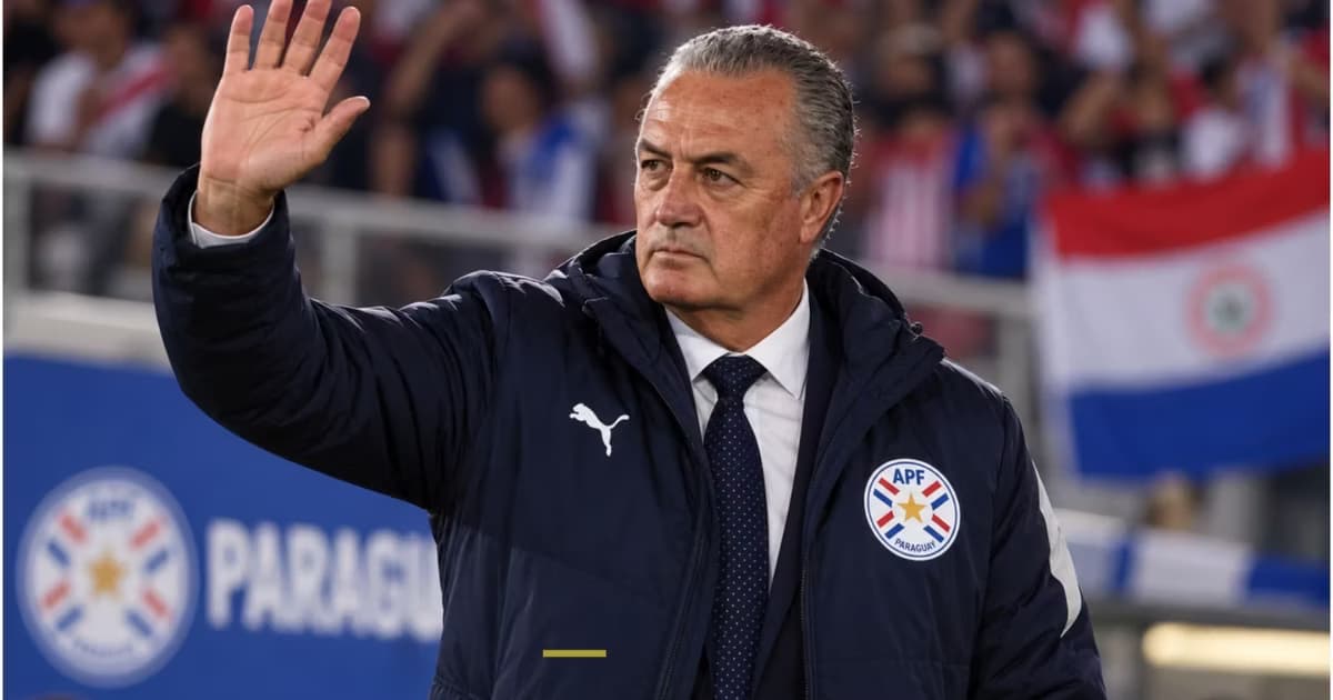 Gustavo Alfaro como DT de la selección de Paraguay