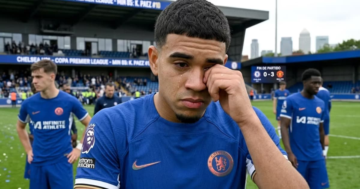 Kendry Páez en la sub21 del Chelsea