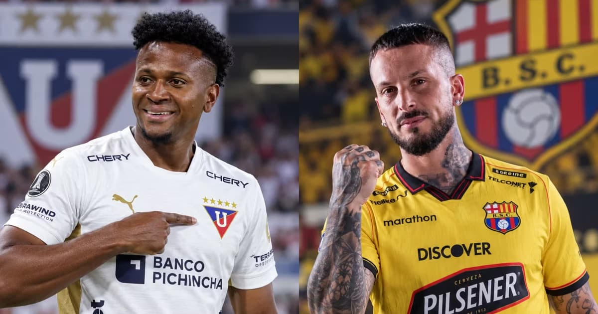 Michael Estrada en Liga de Quito y Darío Benedetto en BSC