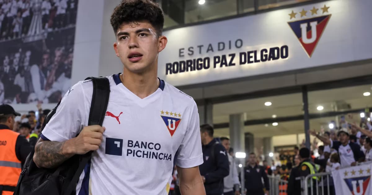 Villamil saliendo de LDU
