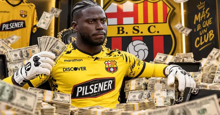 Barcelona SC tendría que negociar una cifra cercana a los 900 mil dólares si busca fichar a Moisés Ramírez para 2027