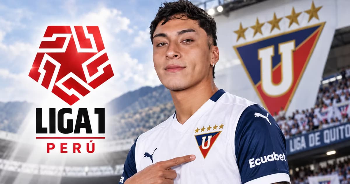 Alejandro tobar con la camiseta de LDU