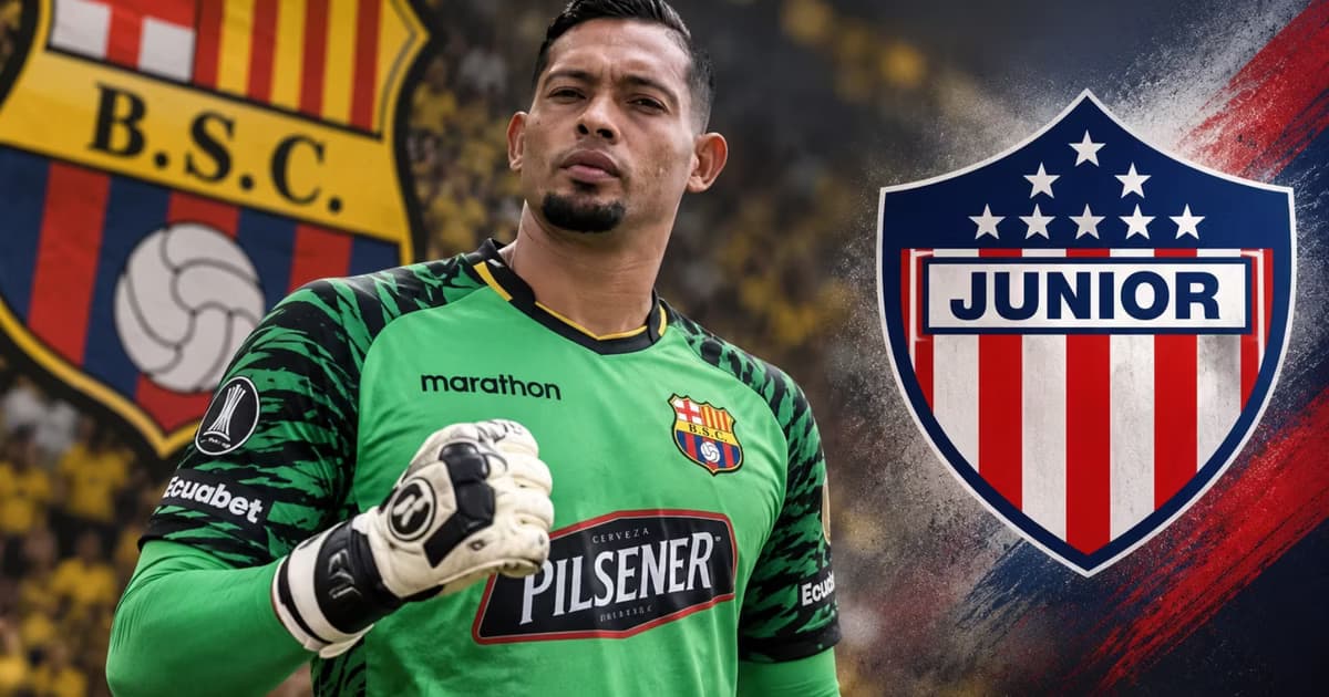 José David Contreras y el Junior de Barranquilla