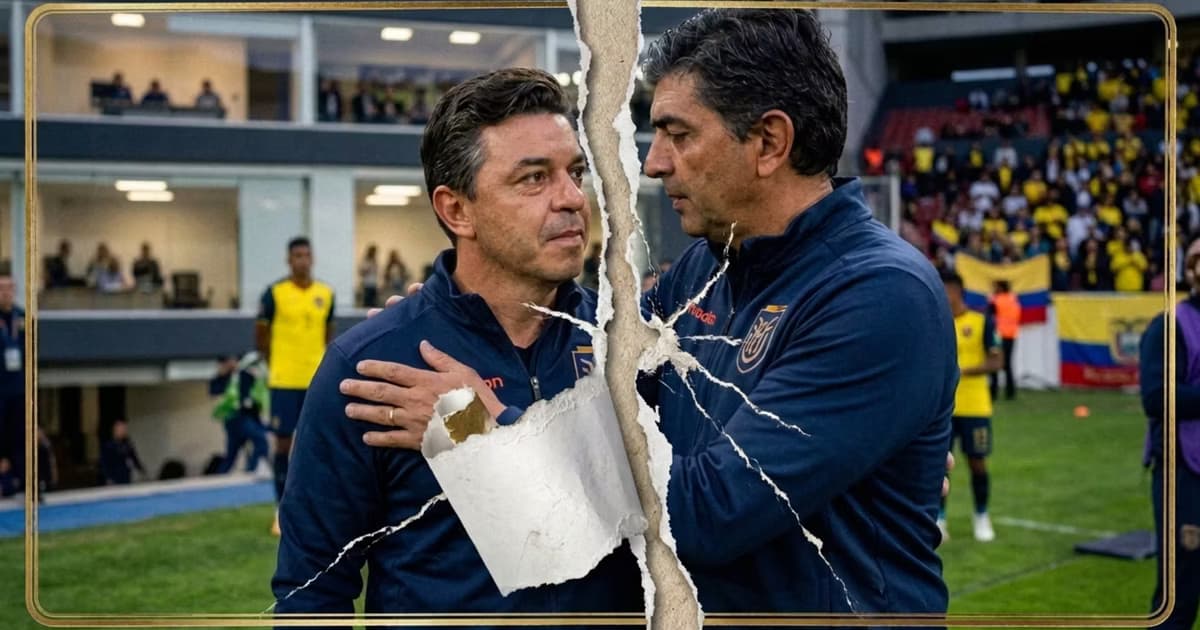 Marcelo Gallardo y Matías Biscay