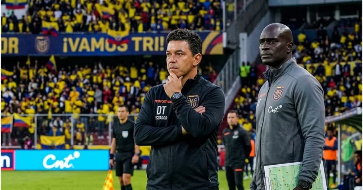 Marcelo Gallardo y Segundo Castillo en la TRI