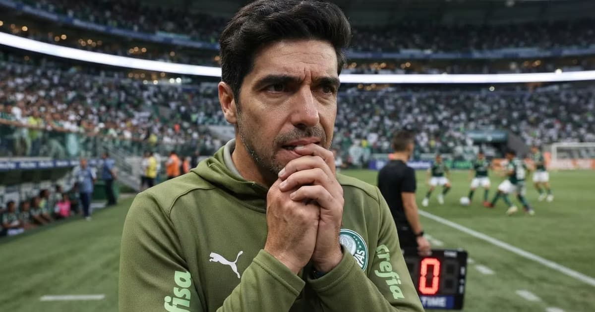 Abel Ferreira preocupado