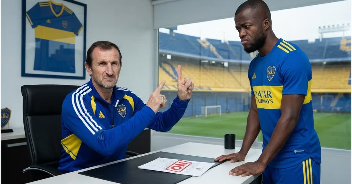 Arruabarrena y Enner Valencia en Boca Juniors