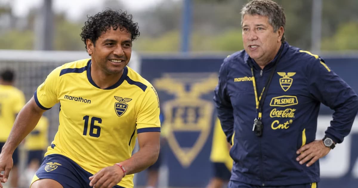 Franklin Salas y Hernán Darío Gómez en Ecuador