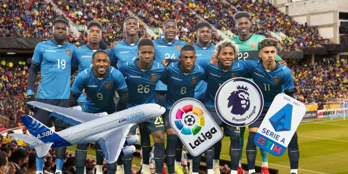 11 titular de la Selección de Ecuador, avión rumbo a ligas de Europa