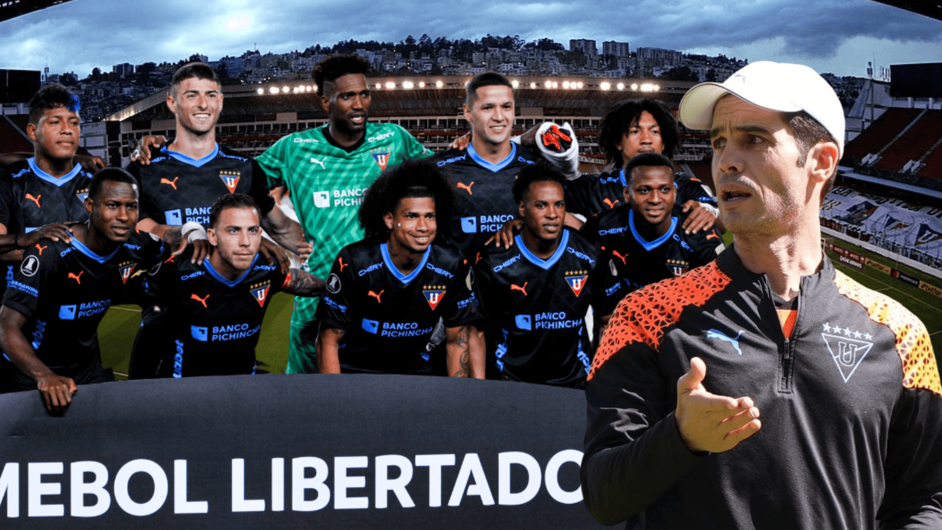 11 titular de Liga de Quito, Josep Alcácer. Foto tomada de: Liga de Quito