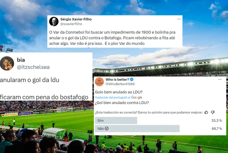 Declaraciones de los hinchas brasileños sobre el gol anulado a Liga de Quito con el VAR