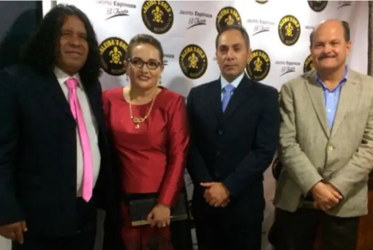 Jacinto Espinoza en la inauguración de&nbsp;Aleida’s Gold
