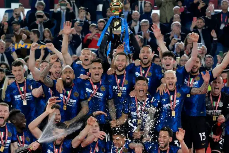 Felipe Caicedo campeón de la Copa Italiana (Foto tomada de: Inter de Milán)