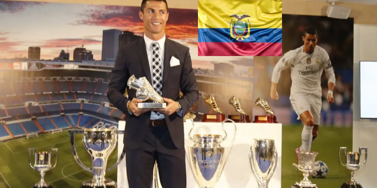 A Cristiano Ronaldo le han hecho varios homenajes, al igual que un ecuatoriano que es ídolo de México