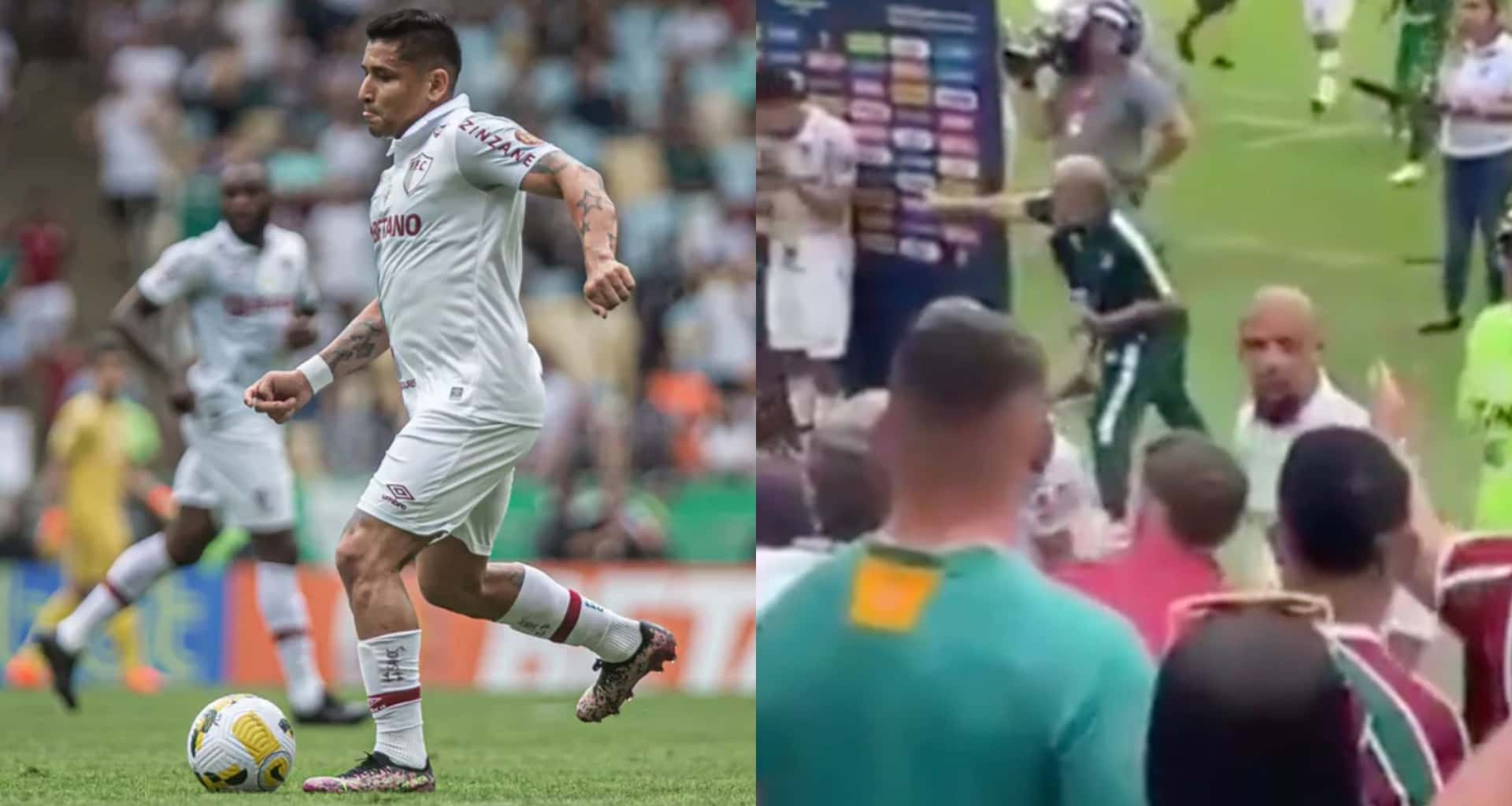A Mario Pineida lo agredieron verbalmente los hinchas de Fluminense y tras pedir que se vaya, el club tomó esta decisión con el ecuatoriano