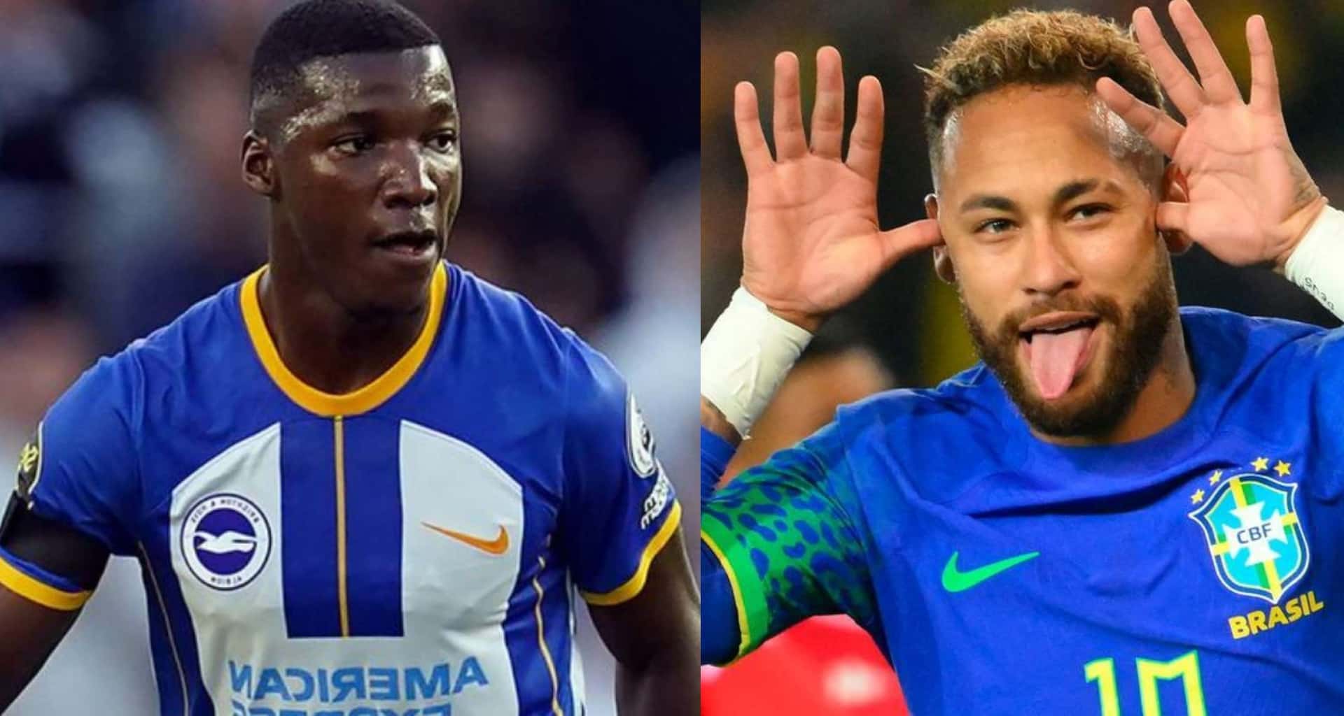 A Moisés Caicedo le pusieron un precio de $120 millones, mira lo que vale Neymar