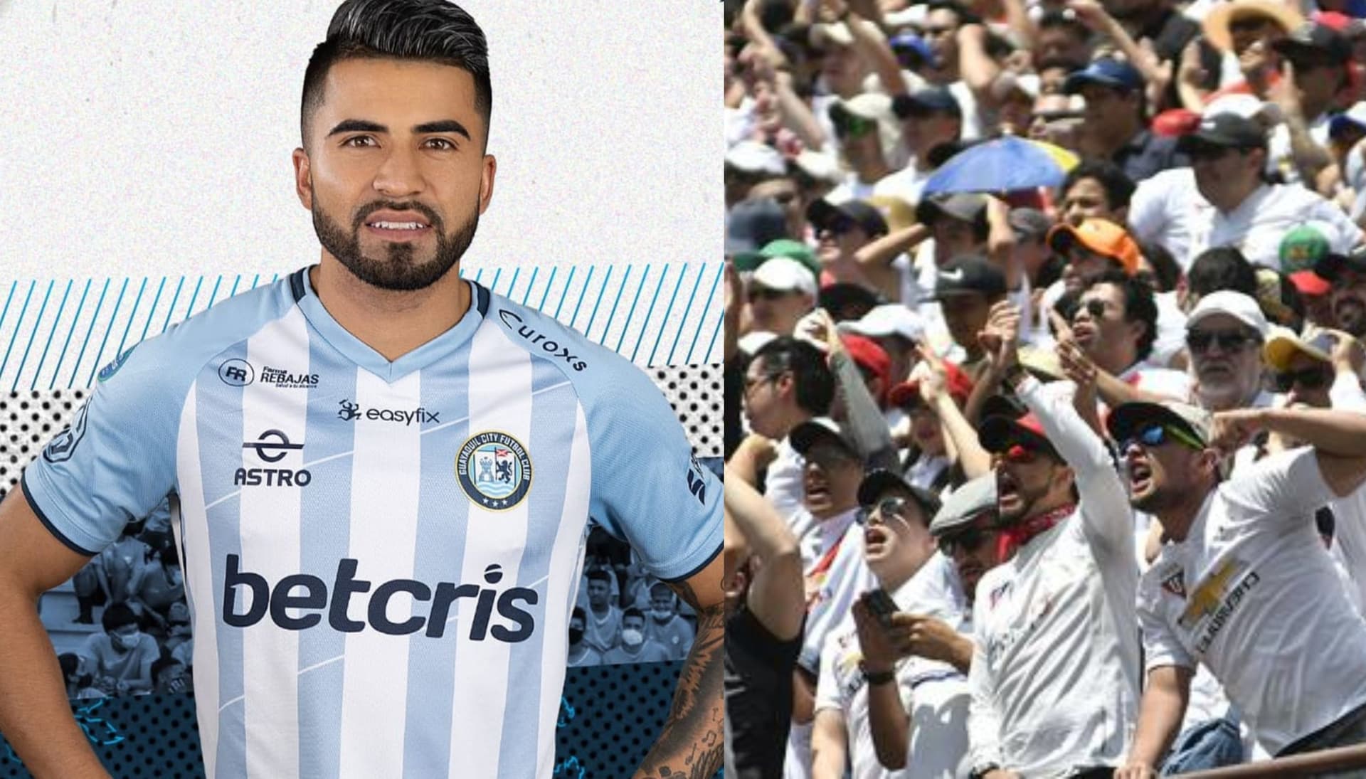 Adolfo Muñoz es nuevo jugador del Guayaquil City y los hinchas no lo tomaron de la mejor manera