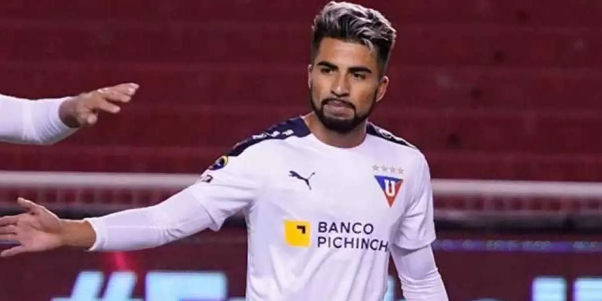 Adolfo Muñoz regresó a los entrenamientos con Liga de Quito, luego de cumplir con su larga cuarentena, pero habría novedades con respecto a su titularidad