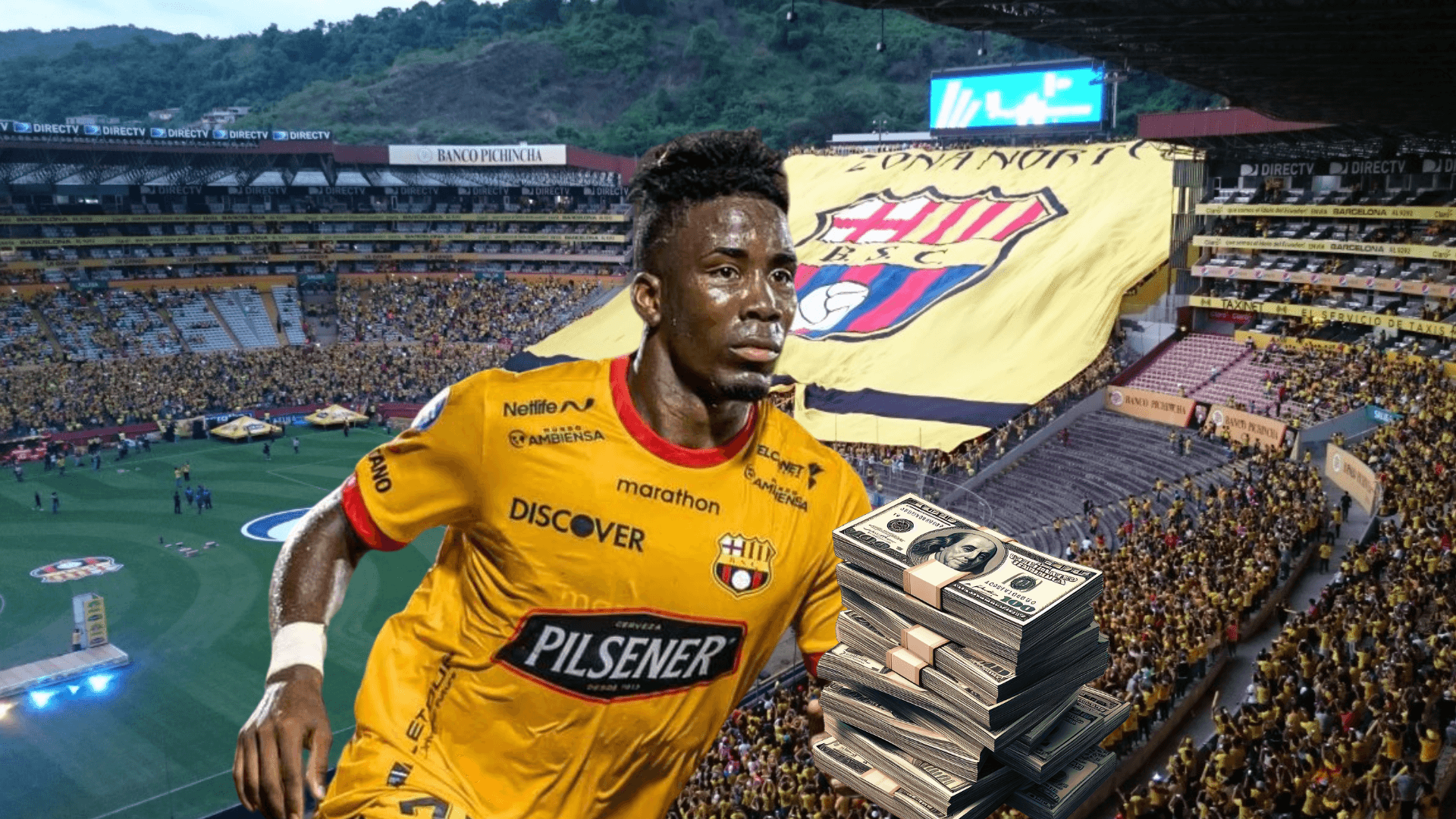 Adonis Preciado. Foto tomada de: Barcelona SC