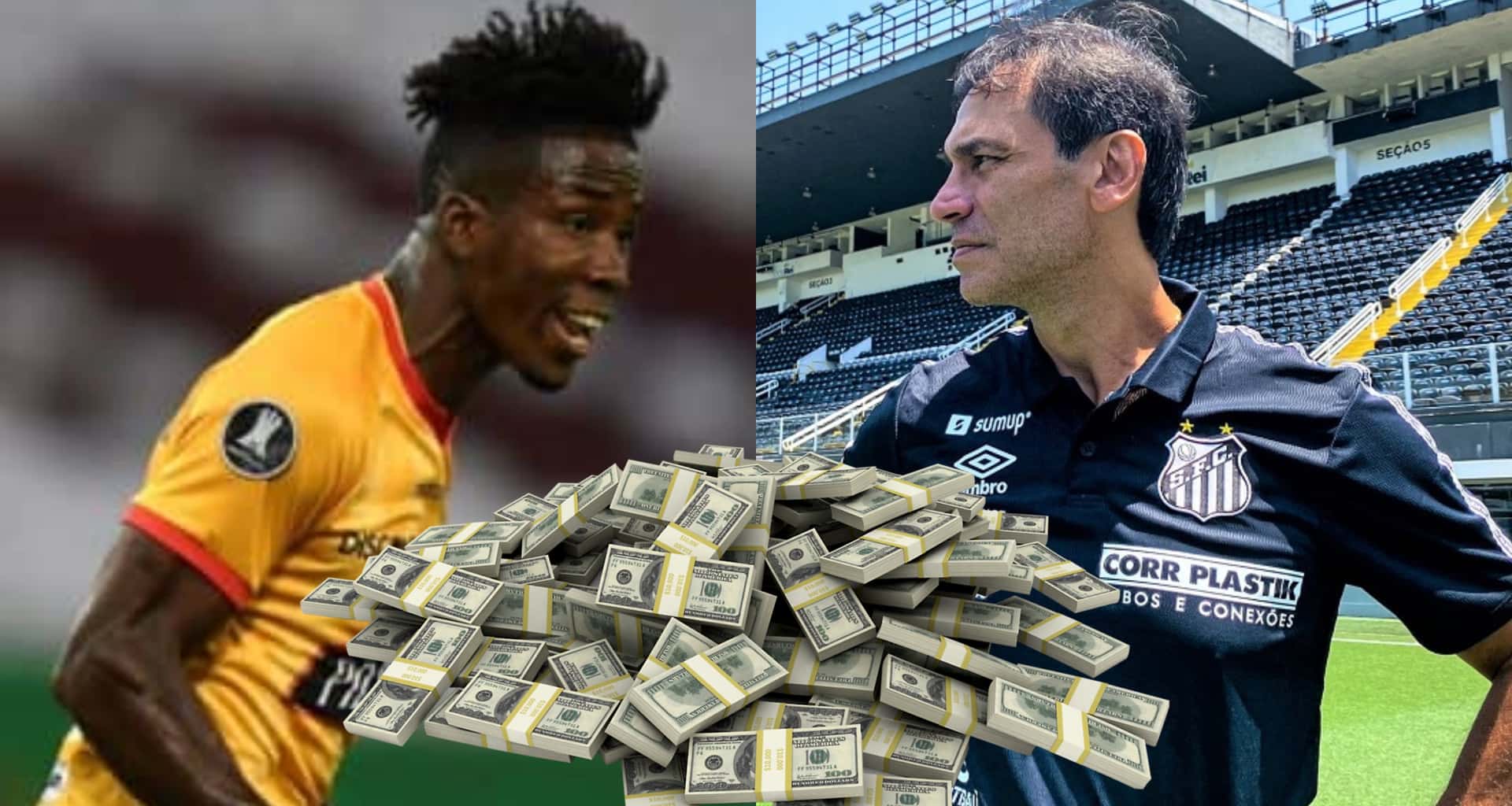 Adonis Preciado será visto por Santos hoy en Brasil y el club tiene el dinero como para pagar lo que pida Barcelona SC