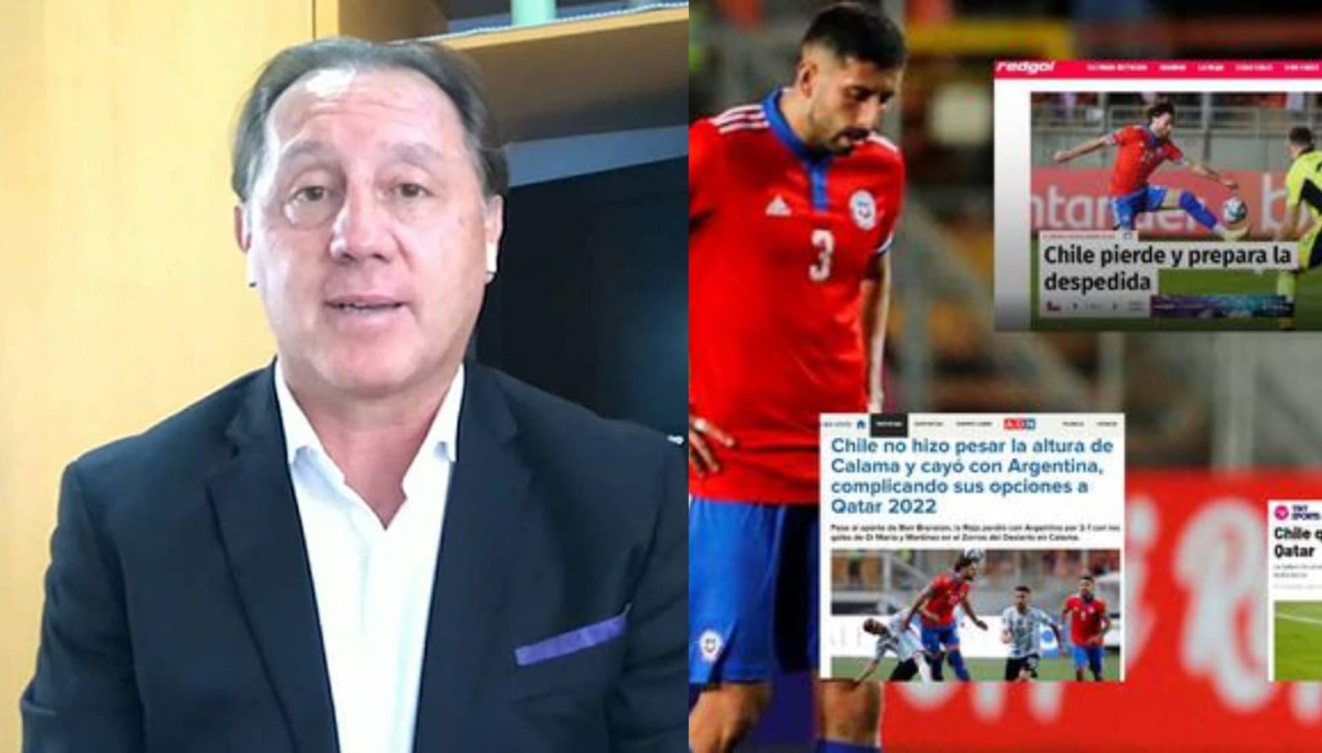 Alex Aguinaga habló sobre el papel de la prensa chilena en la denuncia puesta a Byron Castillo