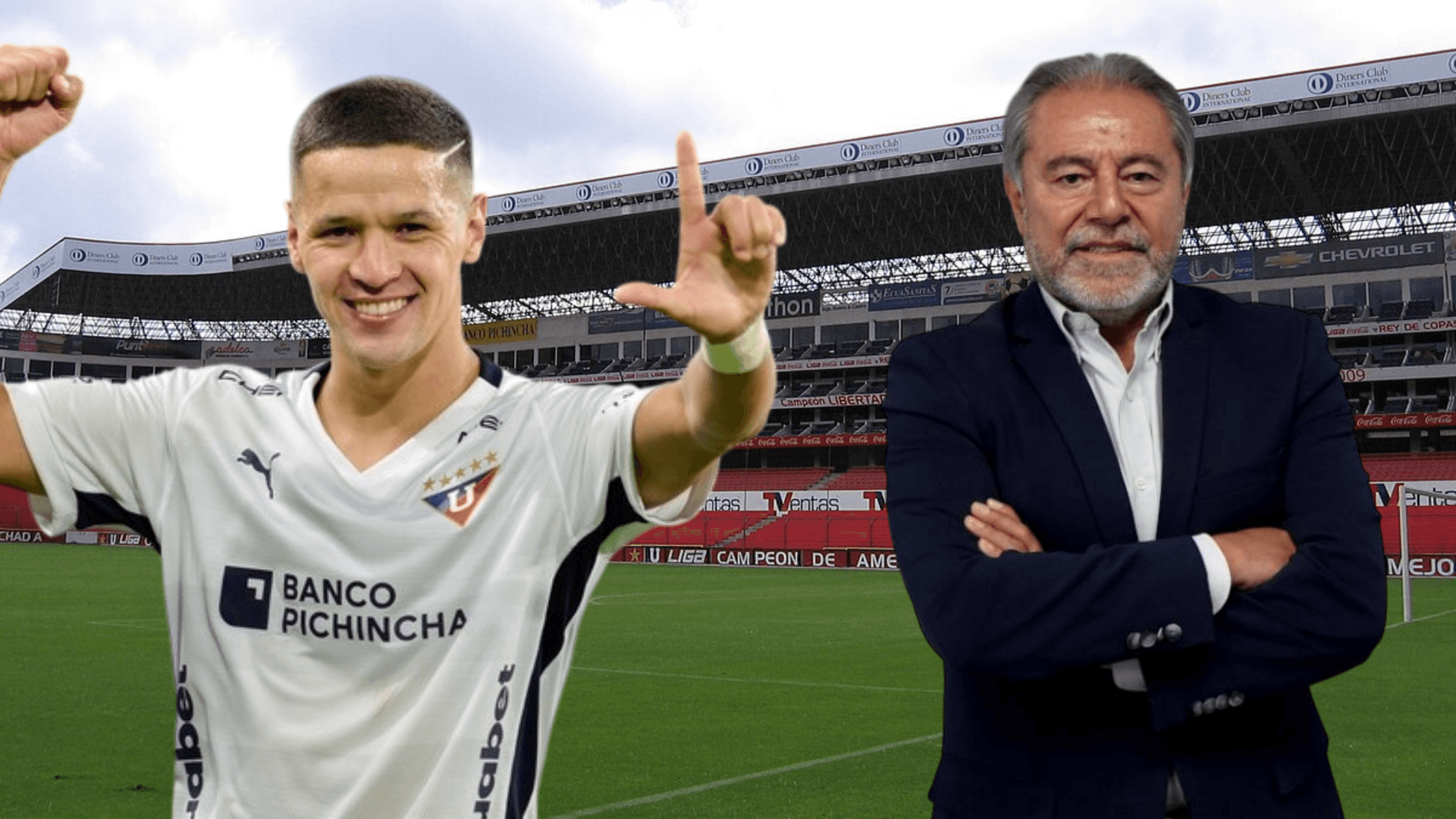 Alex Arce e Isaac Álvarez (Foto tomada de: Wikipedia/API/Primicias)