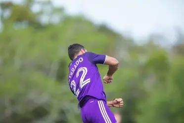 Alexander Alvarado poniéndose a punto antes de arrancar oficialmente con la temporada 2021 de la Major League Soccer, anotó el gol de la victoria de Orlando City se frente al Philadelphia Union.