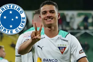 Alexander Alvarado tiene todo encaminado para seguir en Liga de Quito la siguiente temporada, pese a que recibió una propuesta de Cruzeiro de Brasil