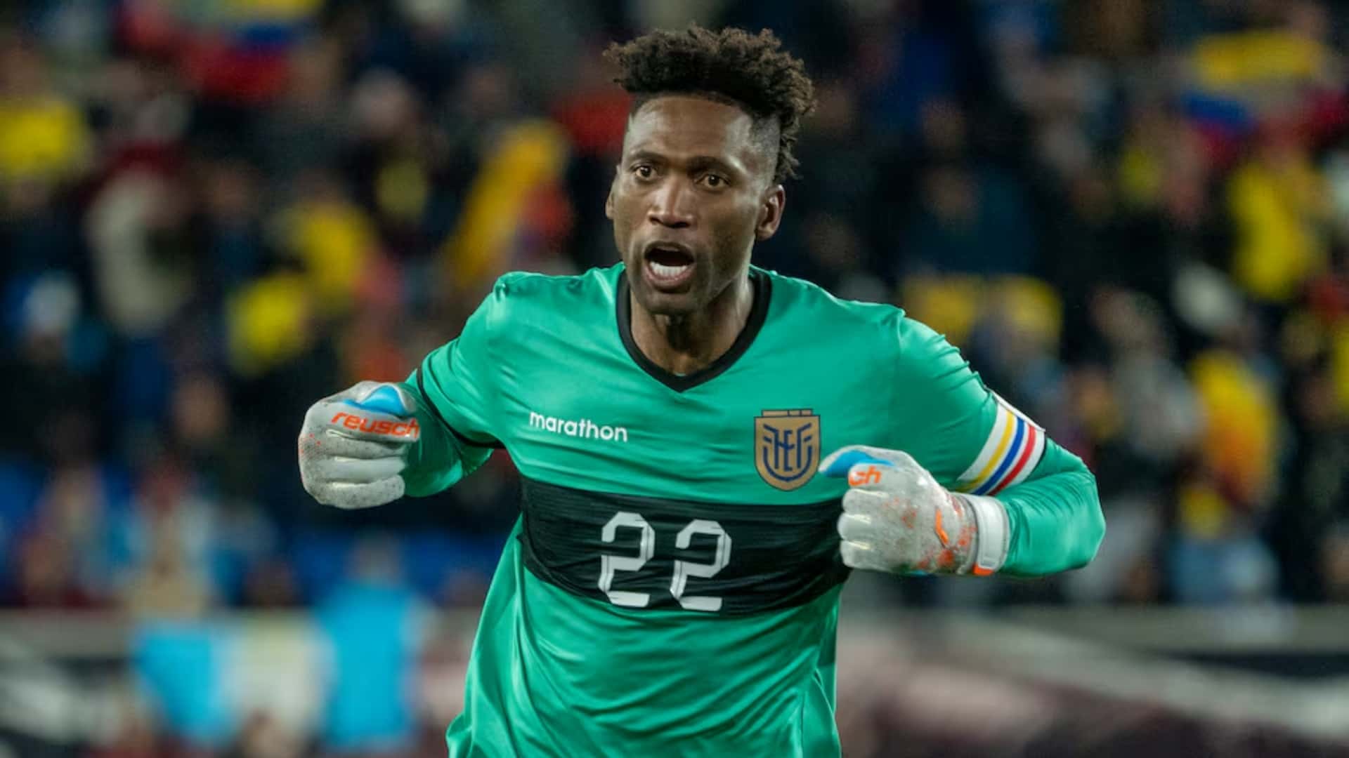 Alexander Domínguez arquero de Liga de Quito