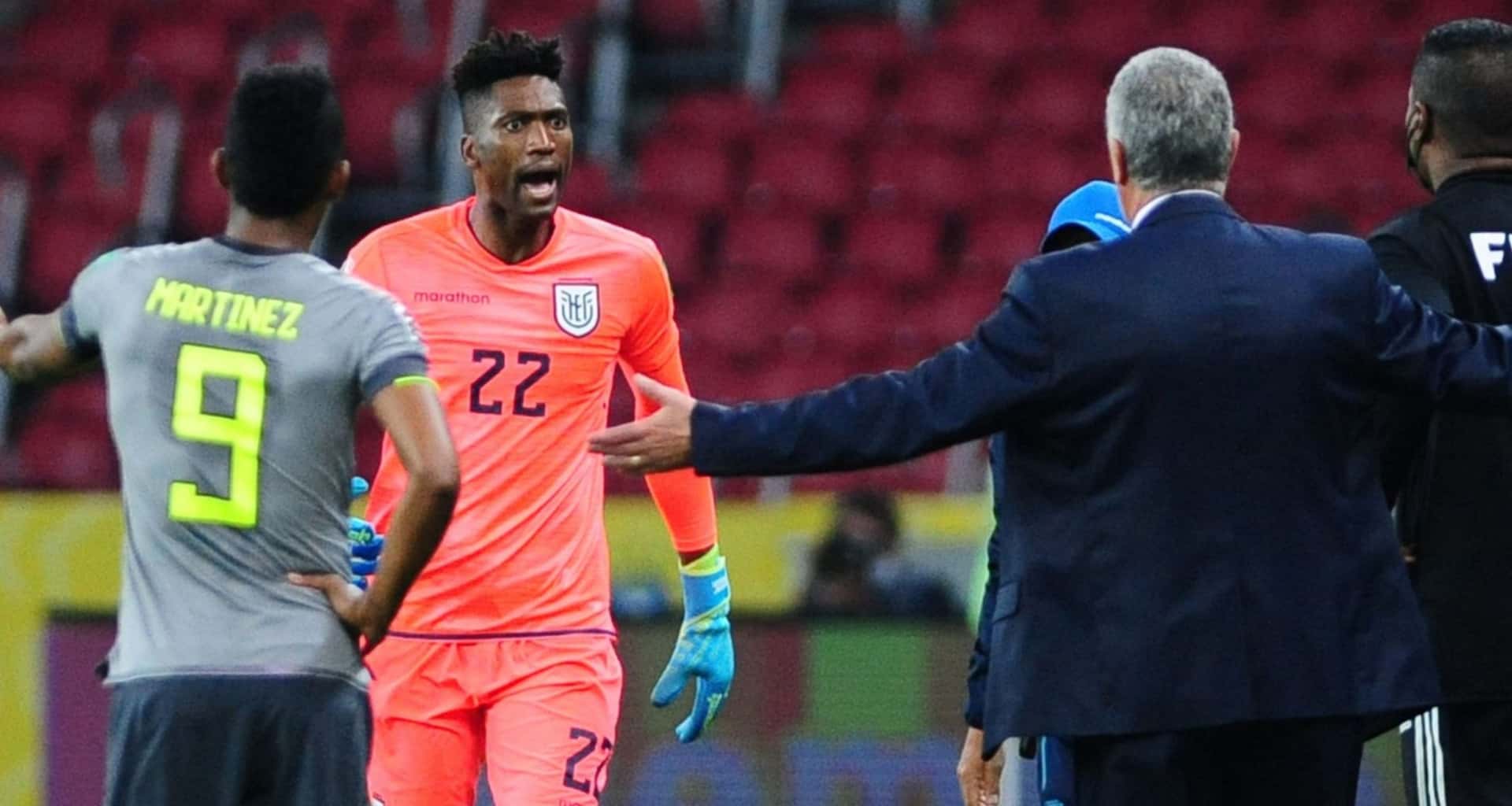 Alexander Domínguez es de las grandes ausencias de la Selección Ecuatoriana pero el portero contestó por qué no estará ante Paraguay y Argentina
