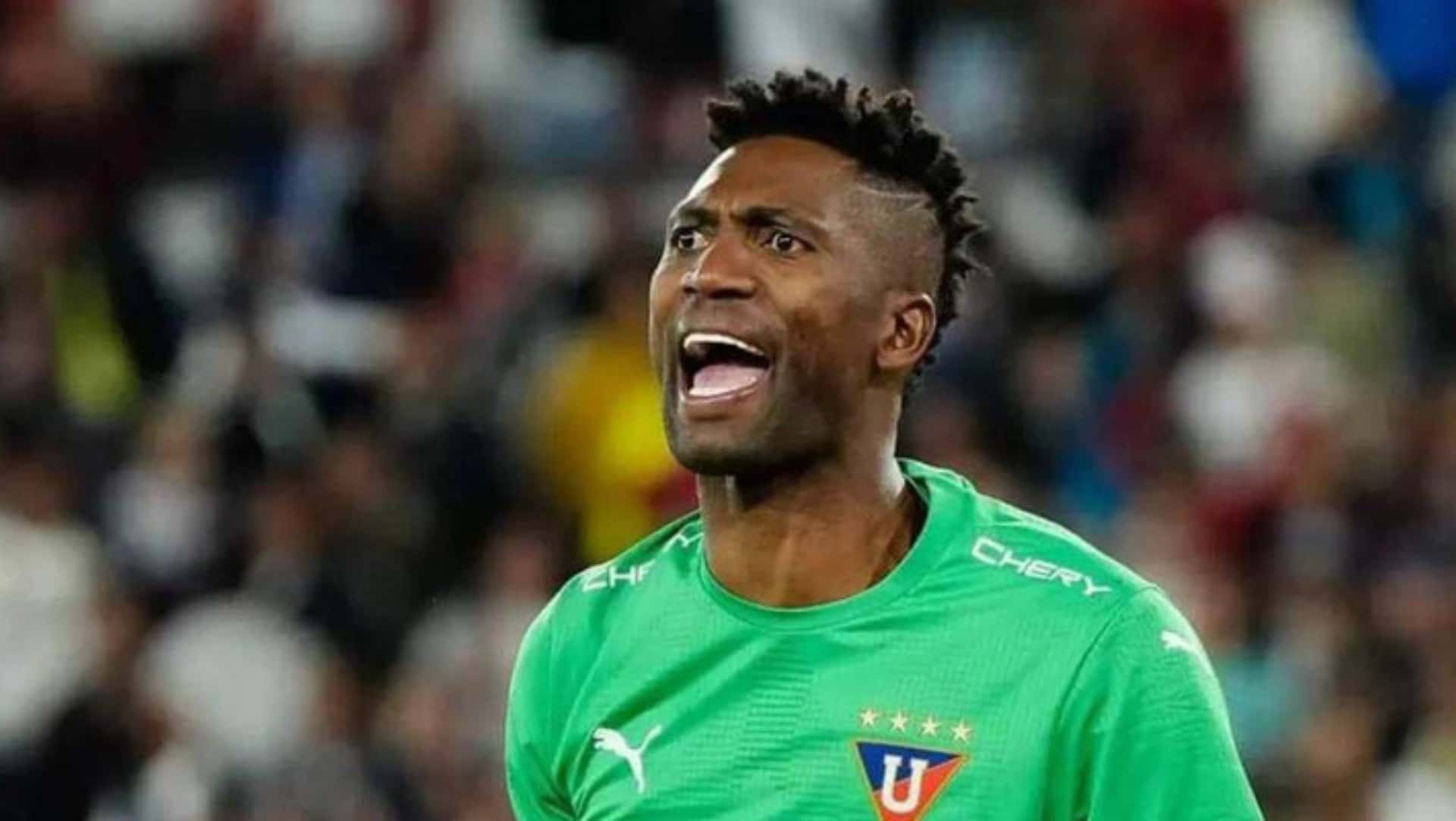 Alexander Domínguez jugador de Liga de Quito