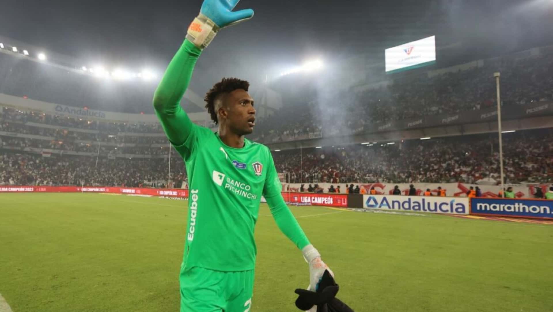 Alexander Domínguez jugador de Liga de Quito