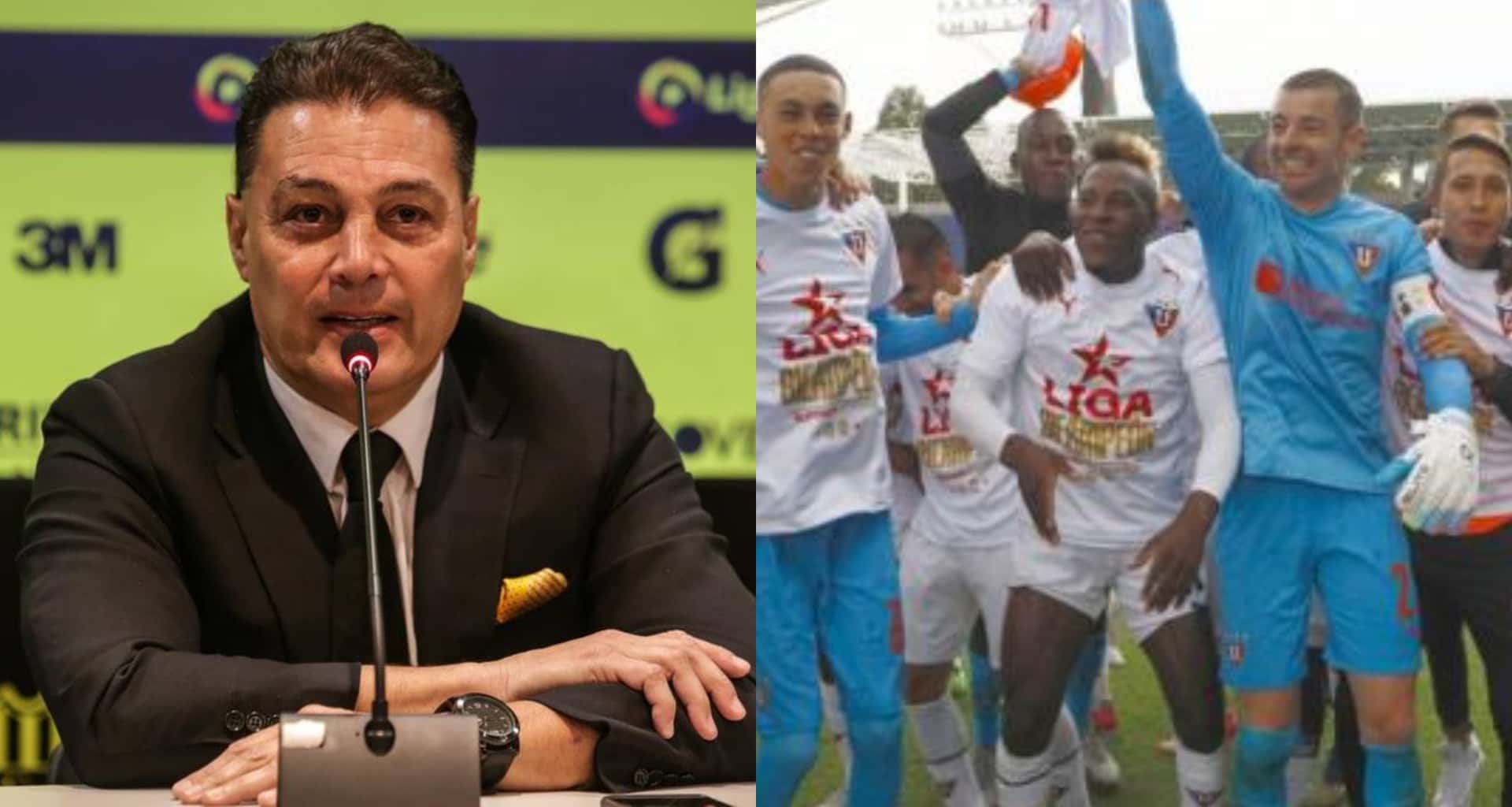 Alfaro Moreno habló hizo de menos meses atrás a Liga de Quito, pero ahora Barcelona SC quedó fuera de la Libertadores
