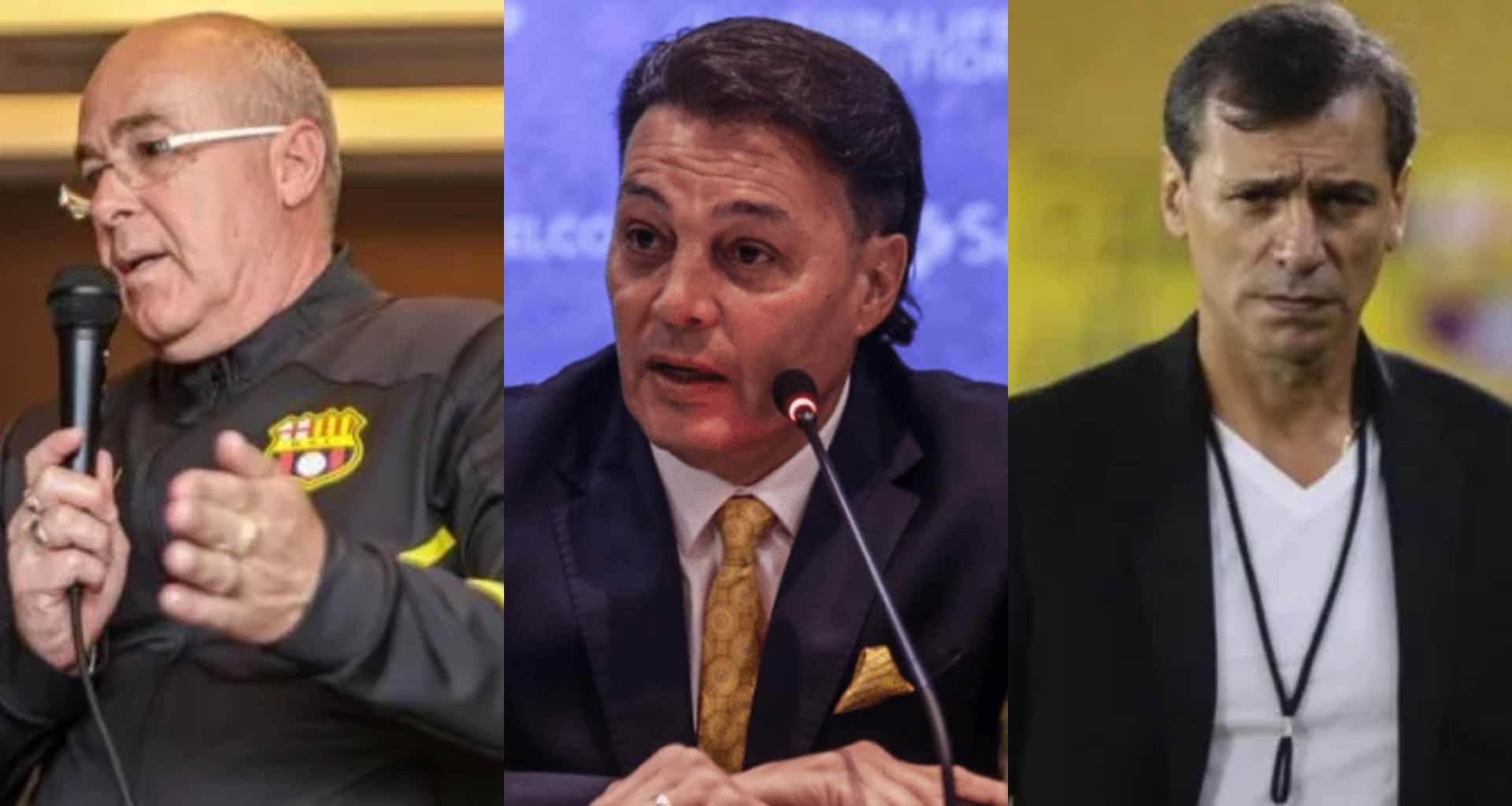 Alfaro Moreno habló en rueda de prensa sobre el complicado momento de Barcelona SC donde el señalado es Célico y en medio de los rumores que acercan a Bustos