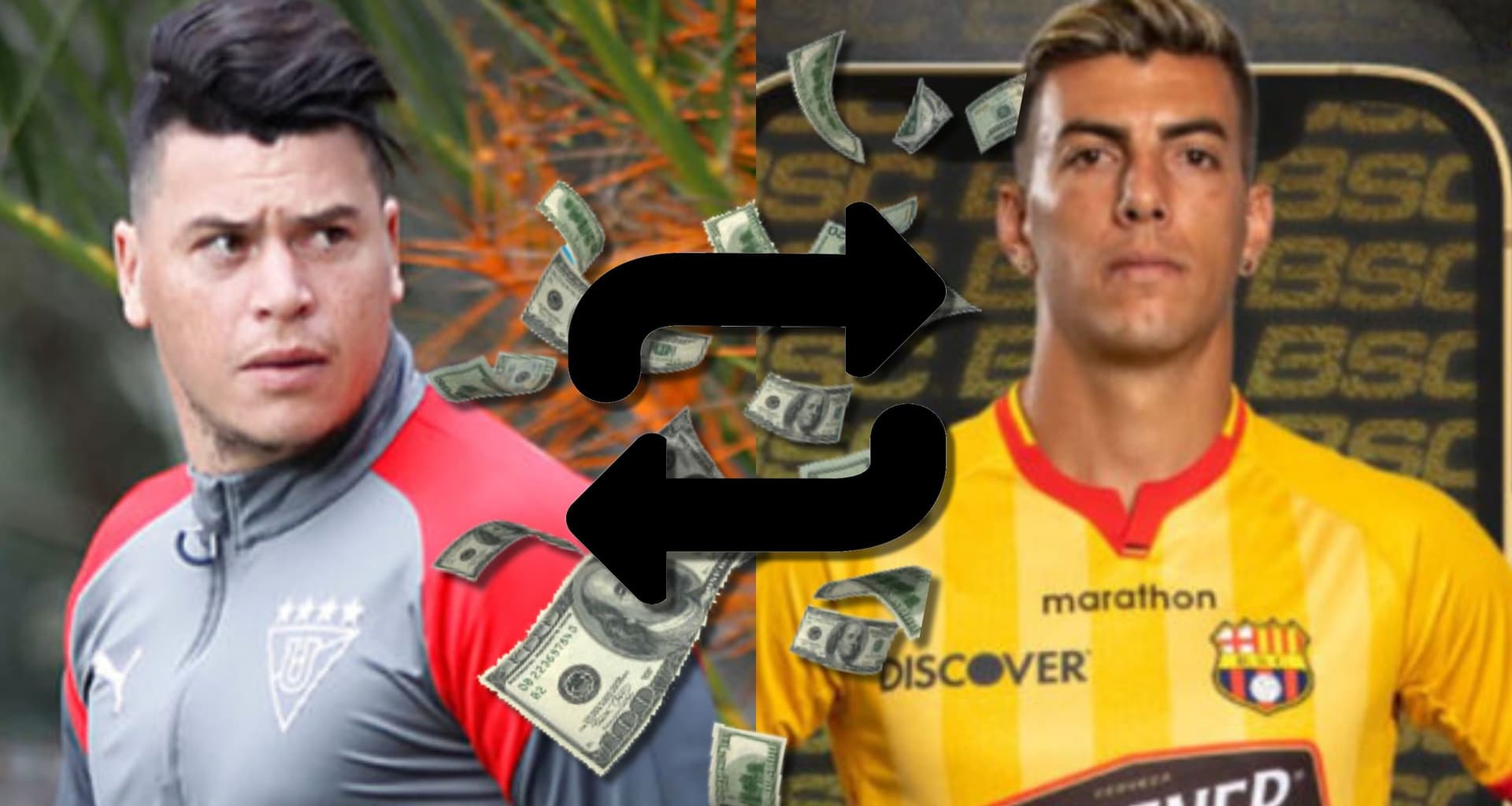 Alfaro Moreno, presidente de Barcelona SC, confirmó que el cambio con Liga de Quito entre Carlos Rodríguez y Michael Hoyos es una realidad
