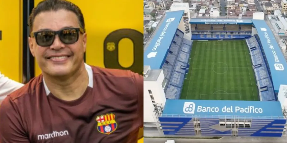 Alfaro Moreno respondió si alguna vez pediría prestado el Capwell para que Barcelona SC sea local allí