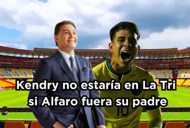 Alfaro Moreno y lo que haría con el joven de 16 años Kendry Páez