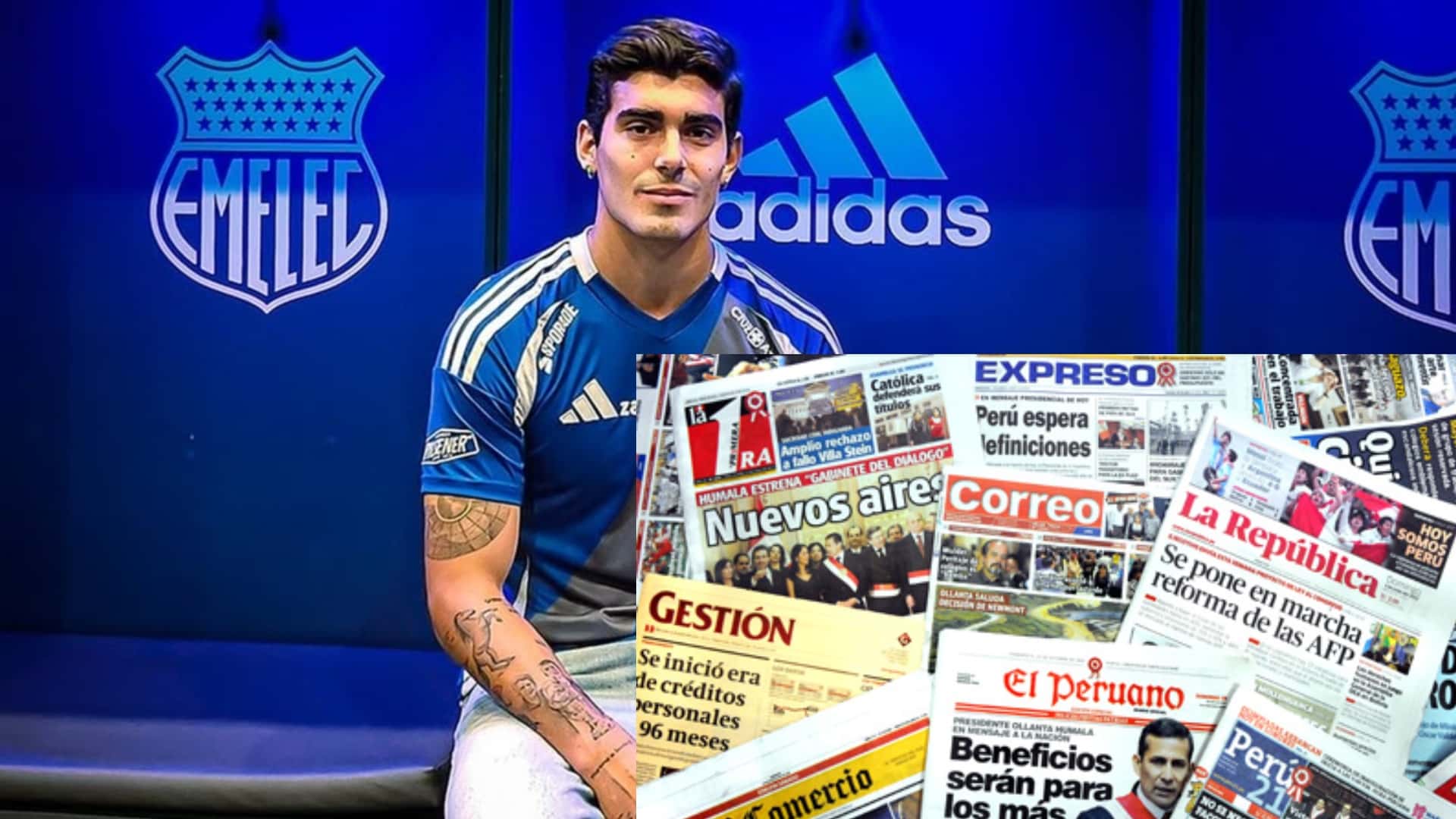 Alfonso Barco jugador de Emelec
